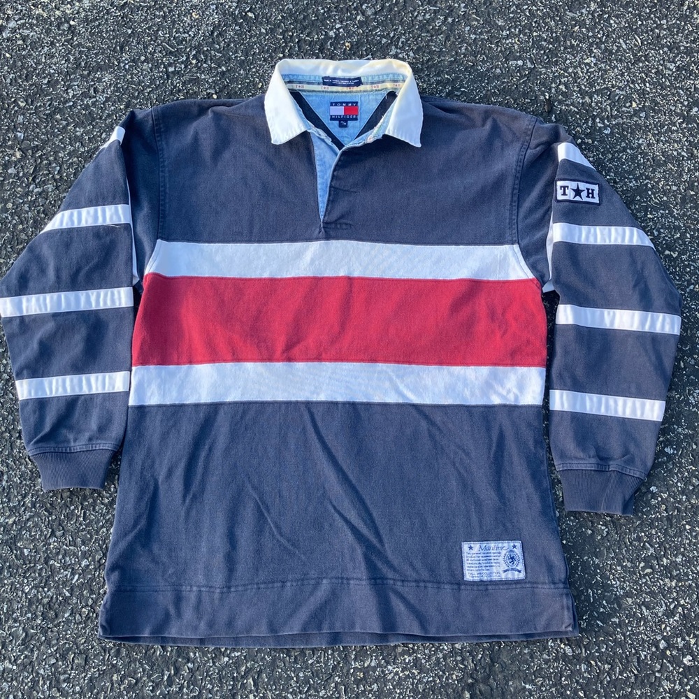 Vintage 1993 Tommy Hilfiger Fall Collection Long Sleeve